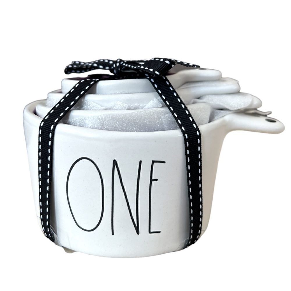 Rae Dunn Halloween Ghost Measuring Cups - Picture 2 of 6